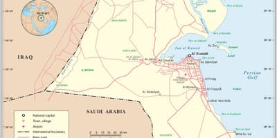 Kort over kaifan stadion kuwait
